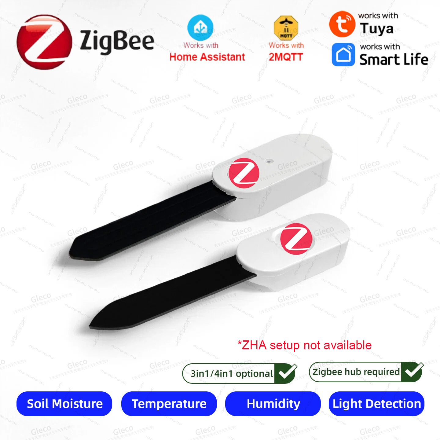 Home Automation Ideas - Capteur d'humidité du sol Zigbee, testeur