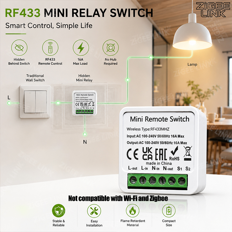 Mini récepteur de relais intel - Diy Home Automation System avis et prix