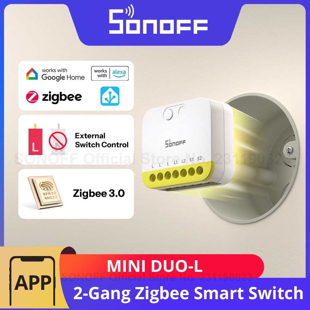 SONOFF MINI DUO-L commutateur  - Sonoff Basic Switch avis et prix