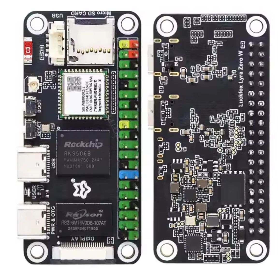 Carte Linux Luckfox Lyra Zero  - Pi Zero W Board avis et prix