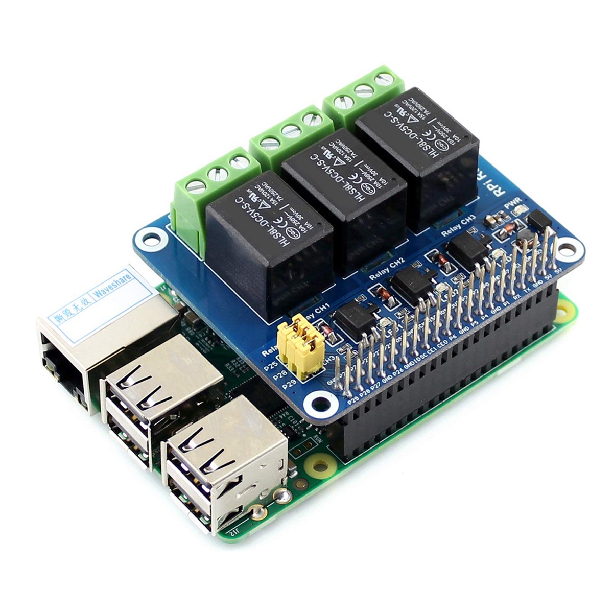 Module de relais 3 canaux 5V W - Pi Zero W Board avis et prix