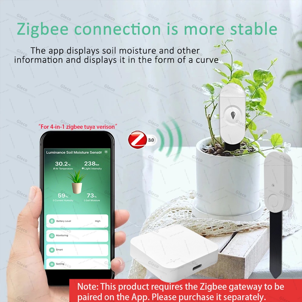 Capteur d'humidité du sol Zigb - Home Automation Ideas avis et prix